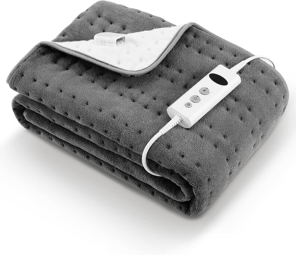 AMA® Elektrische Onderdeken 150 x 80cm - Grijs