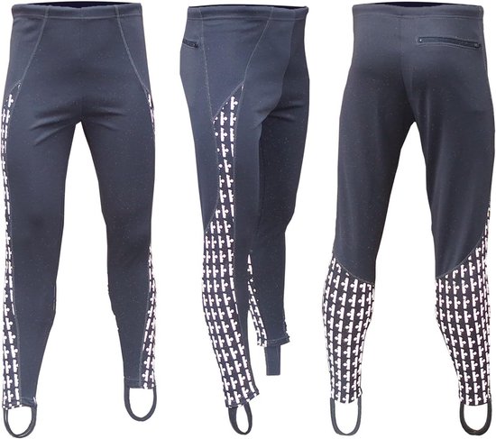 Herren Lauflegging met Reflecterende Strepen en Beugel voor Fitness — afbeelding 2