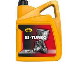 Kroon-Oil Bi-Turbo 15W-40 - Universele Motorolie - 5 Liter - Minerale Oliesorte