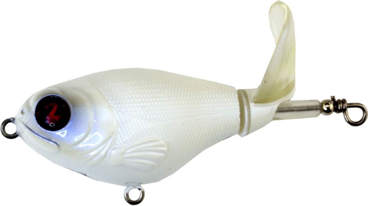 Topwater Plug Kunstaas met Ploppende Staart voor Roofvis