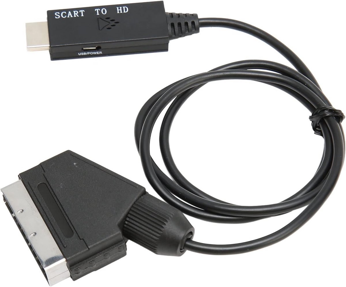 Scart naar HDMI Converter Adapter 1080P HD Video Plug and Play