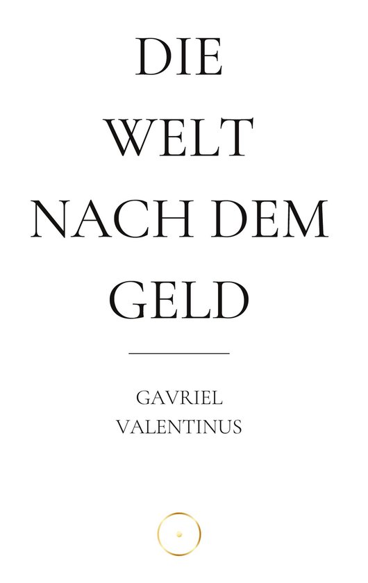 Die Welt nach dem Geld - cover