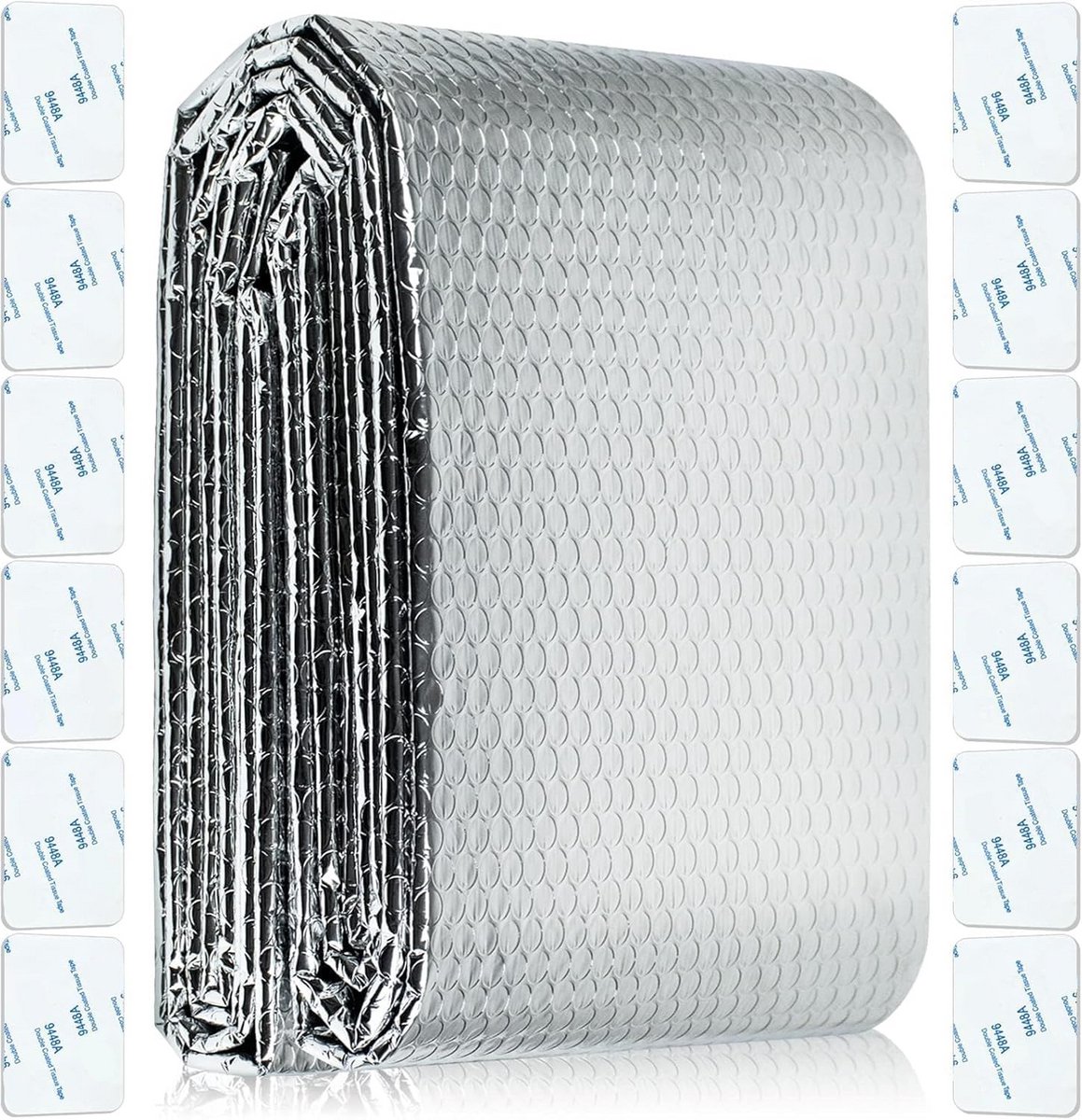 Isolatiefolie voor Radiator, Warmteterugkaatsing tot 95%, 5m x 0.6m