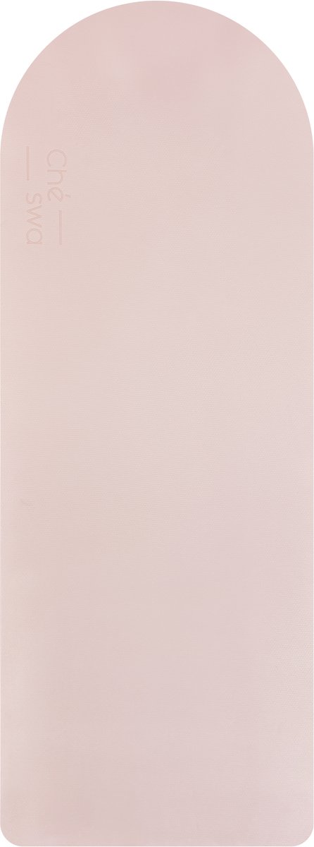 Chéswa Half Moon Yoga Mat - 8mm Extra Comfort – Anti Slip – Ideaal voor Beginners – Geurloos TPE – Rose Cloud