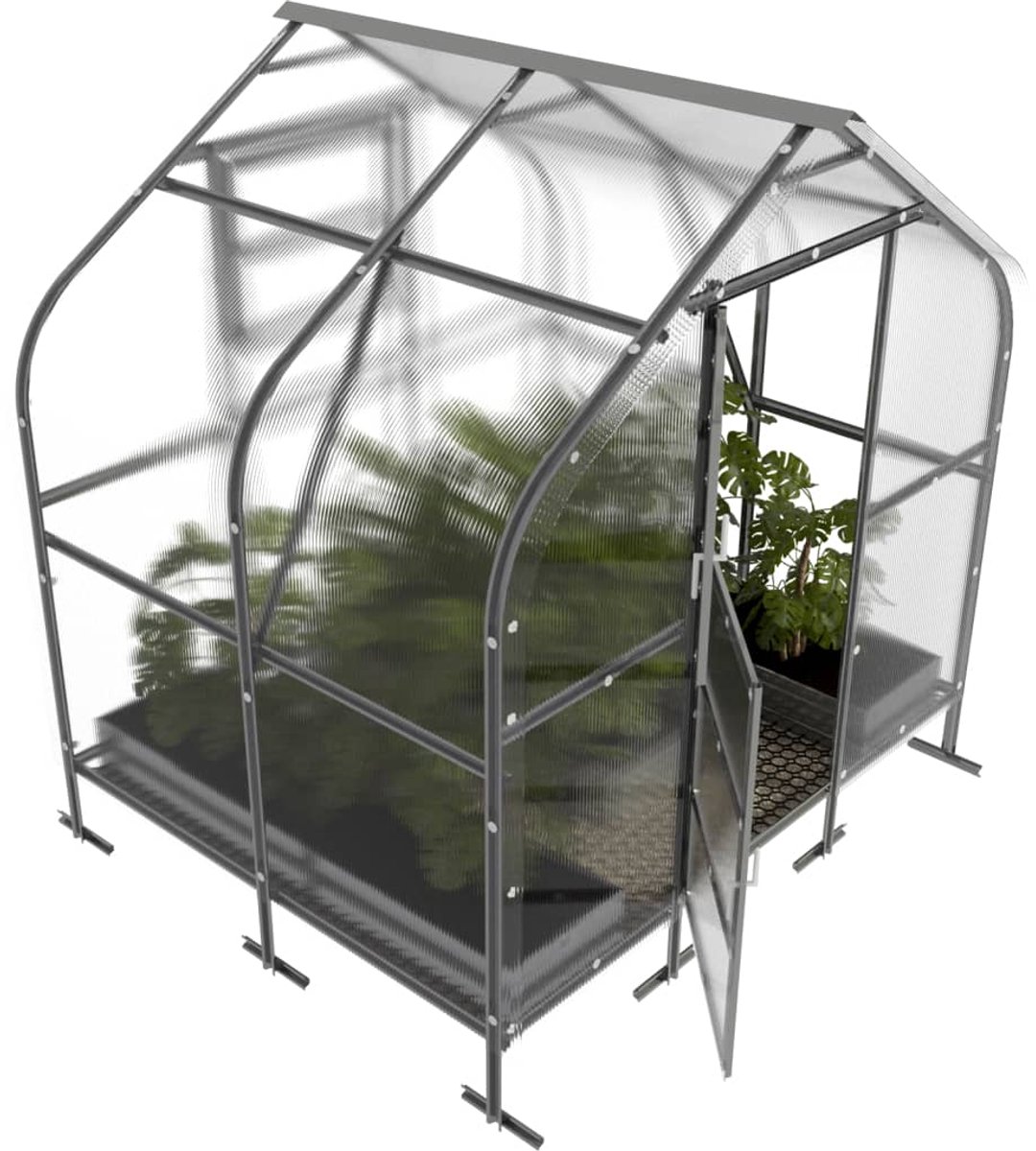 Klasika Polycarbonate greenhouse 2,5x2m 5m² Drop