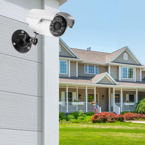 4x Universele 360° Verstelbare Camerabevestiging voor Binnen en Buiten - Robuuste Wandhouder — afbeelding 4