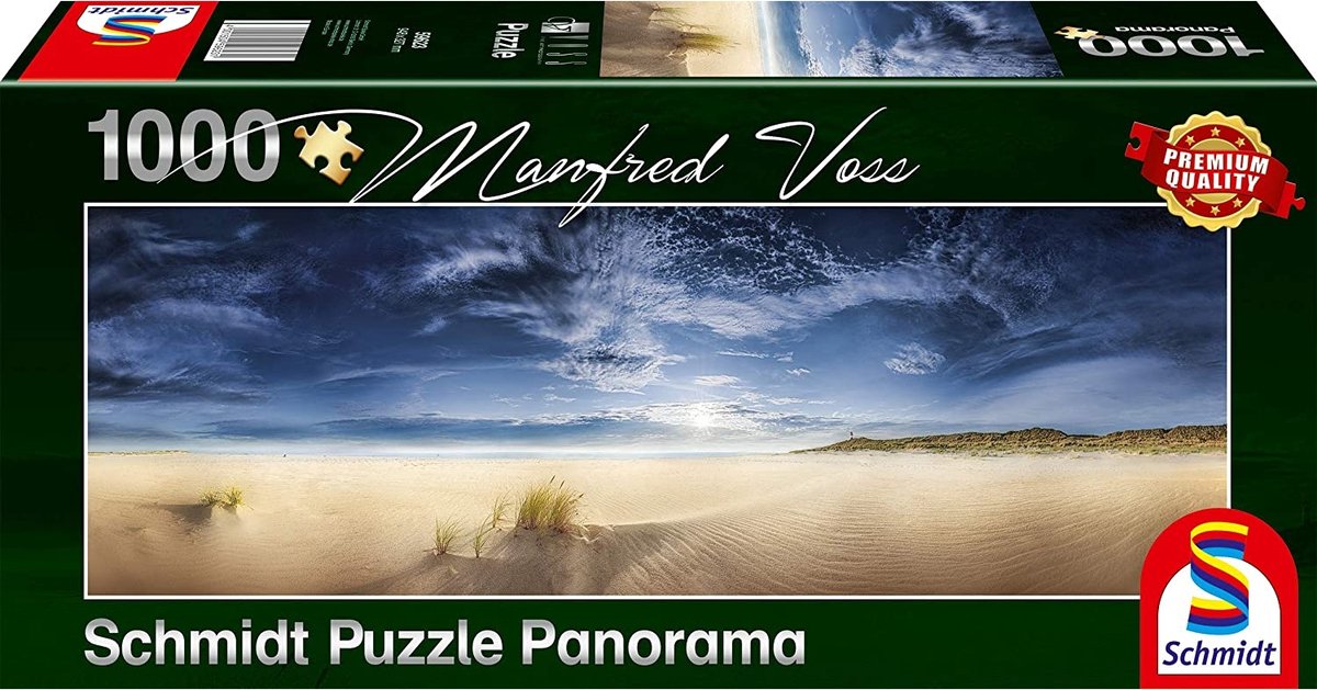 Schmidt Legpuzzel Sylt Karton Blauw/bruin 1000 Stukjes
