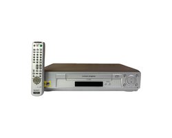 Videorecorder VHS - Videobanden Afspelen - 30 Dagen Garantie - VHS Speler - Met Afstandsbediening - Demo Model (Gebruikt)