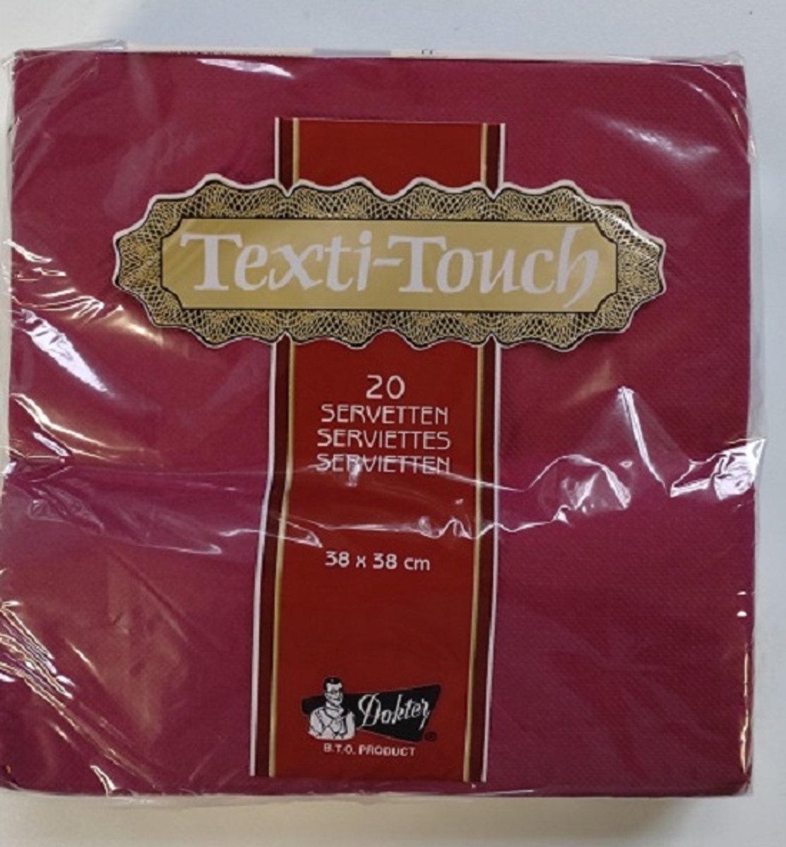 Servetten bordeaux,38 x 38,3 laags (40st.)