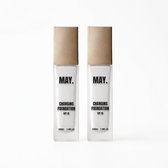 May Cosmetics - 2 x Changing Foundation - 35ml