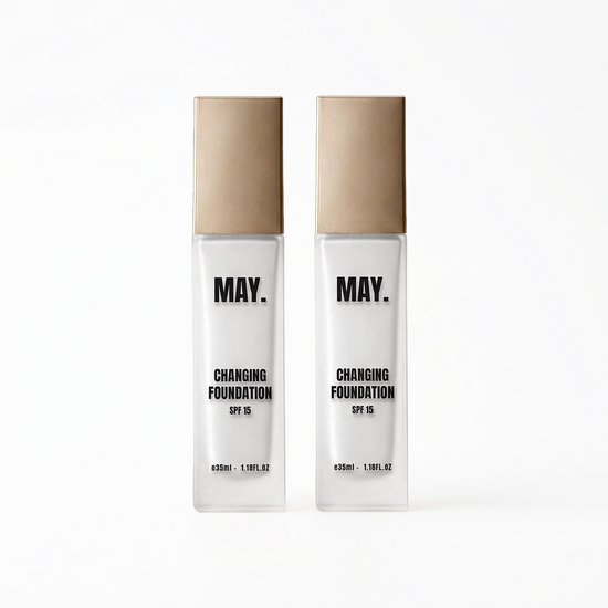 May Cosmetics - 2 x Changing Foundation - 35ml