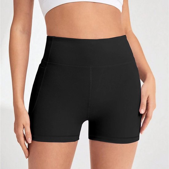 Dames Hoge Taille Yoga Sport Shorts - Verstevigende en Slimming Fitness Korte Broek voor Yoga en Trainen — afbeelding 3