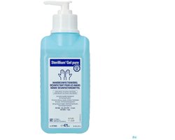 Hartmann Sterillium Gel Pure 475 ml Met Pomp Handdesinfectie 85% Ethanol Voor Gevoelige Huid