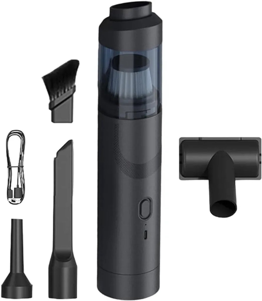 OrangeCartB.V Handstofzuiger Krachtige Zuigkracht Type-C Opladen - OrangeCartB.V - €27,69