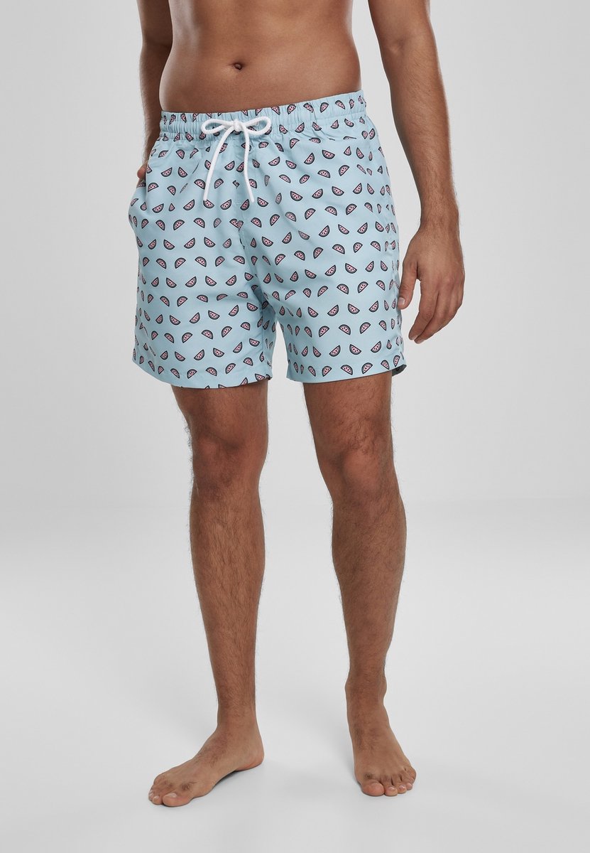 Urban Classics Melon Zwemshorts XL Blauw
