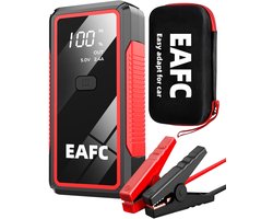 EAFC 12V Jumpstarter - 2000A/20.000 mAh – Startkabels Met...