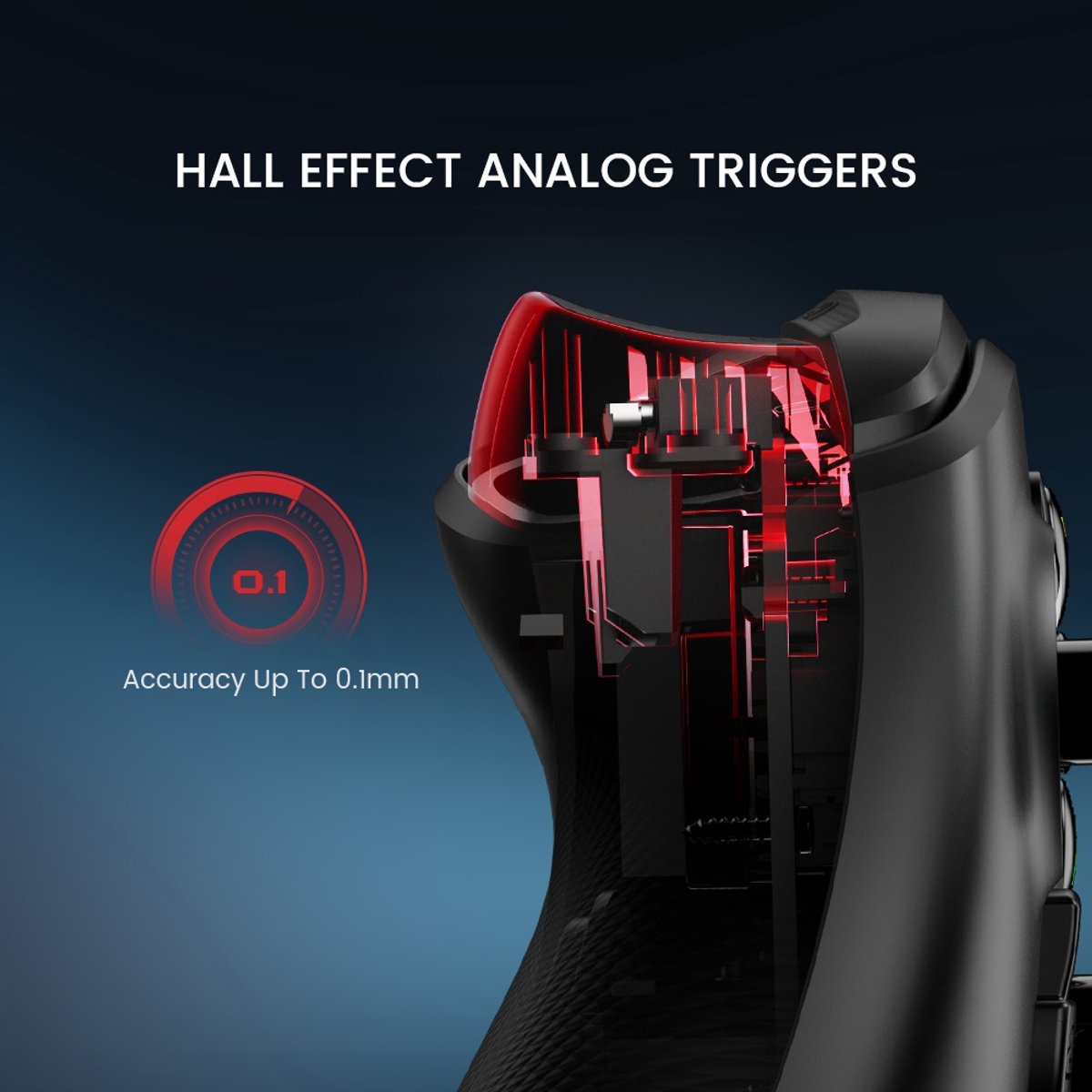 Gamesir G7 HE - Bedrade controller - Hall Effect Sticks - Xbox Series X/S, Xbox One & Windows - Zwart – foto 4