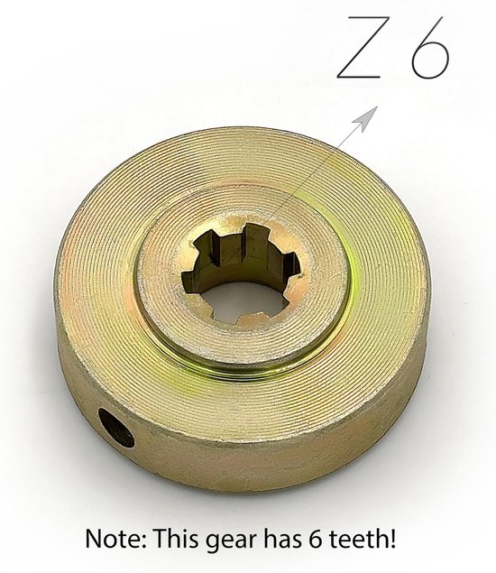 Bosmaaier Accessoires en vervangingsonderdelen - Metalen Moeren Set voor Grasmaaier en Grastrimmer - Inclusief Blade Adapter Kit(5 Stuks) van Merkloos	 — afbeelding 5
