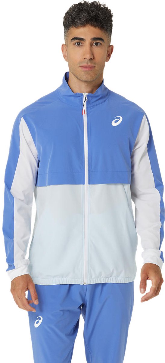 Asics Jacket Match Heren Sapphire Blauw