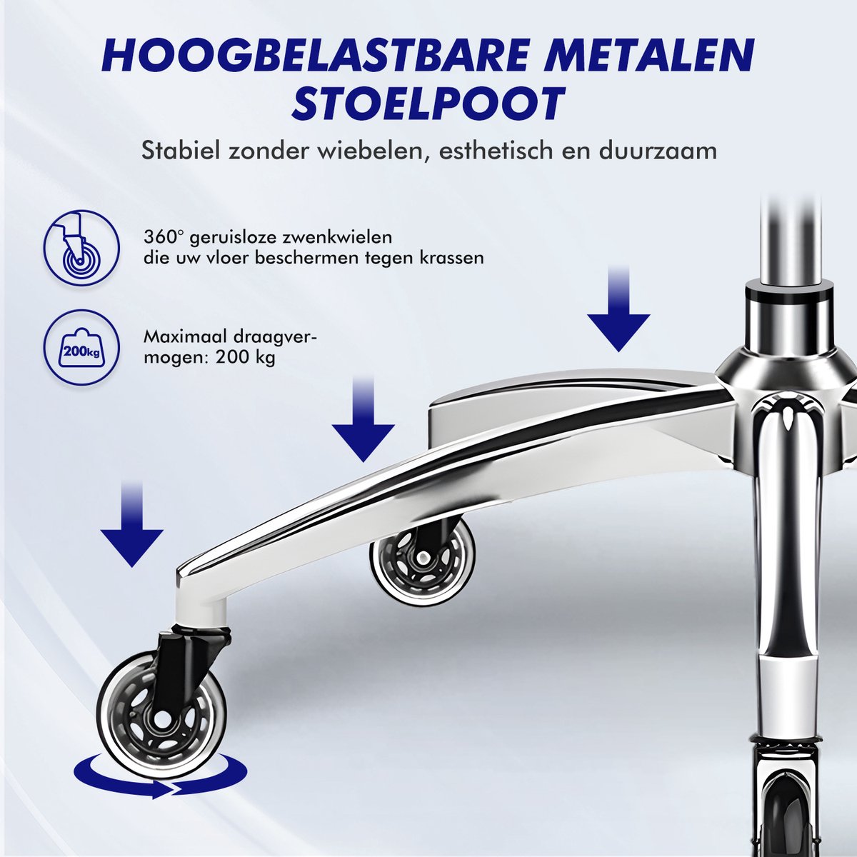 Hiaonyx bureaustoel-Ergonomische Bureaustoel-Bureaustoelen - afbeelding 3