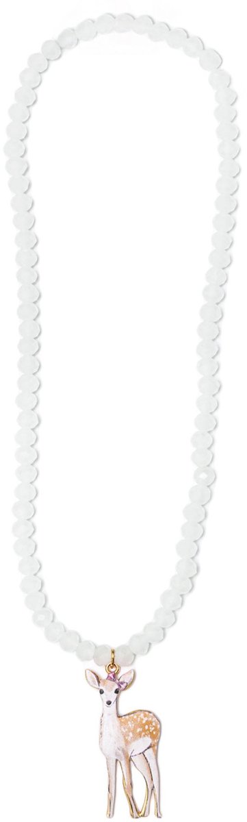 Great Pretenders - Kralenketting met boshertje - Witte