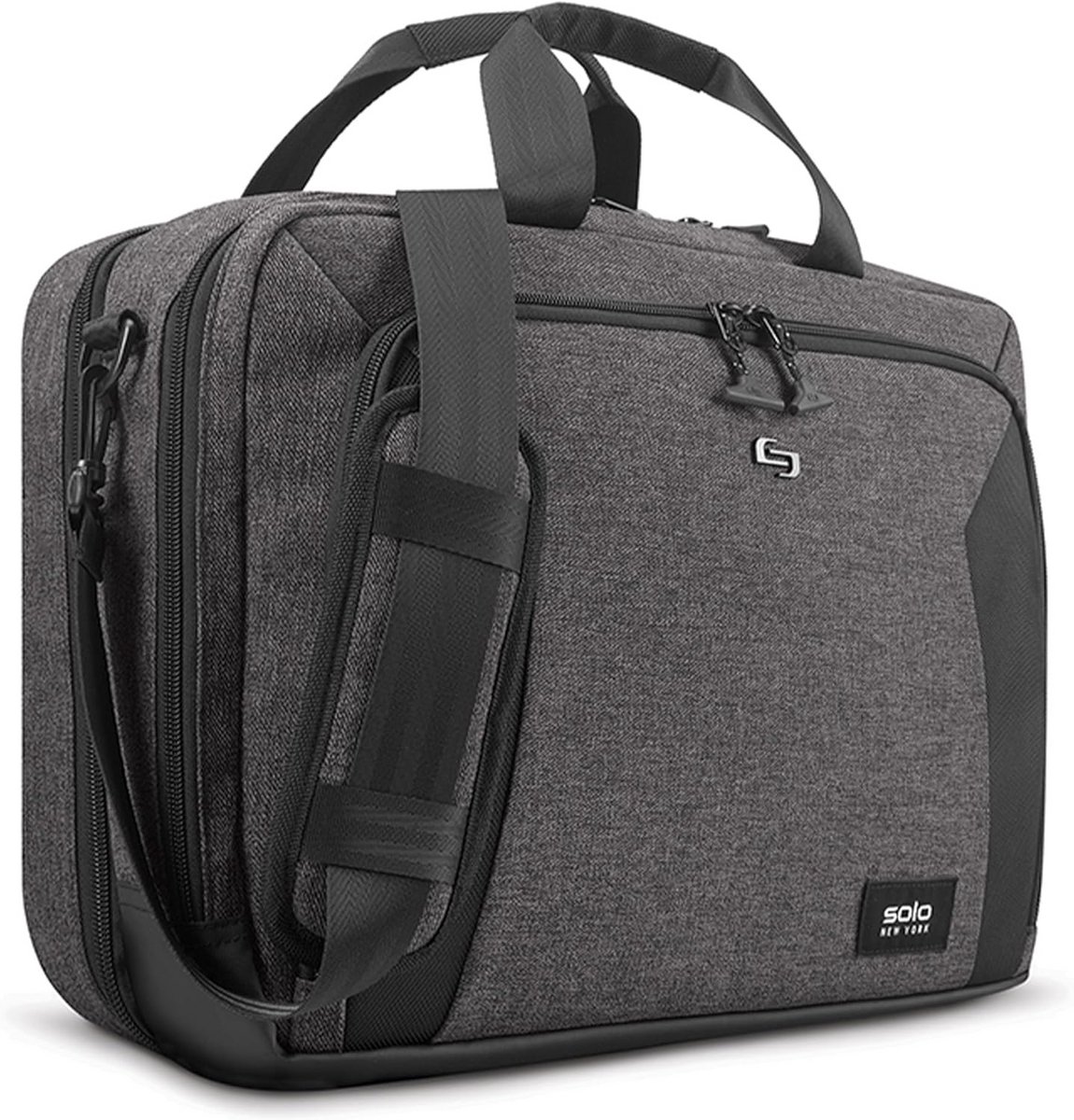 Waterdichte Laptoptas 15.6 Inch voor Heren en Dames - Duurzaam Aktetas Grijs