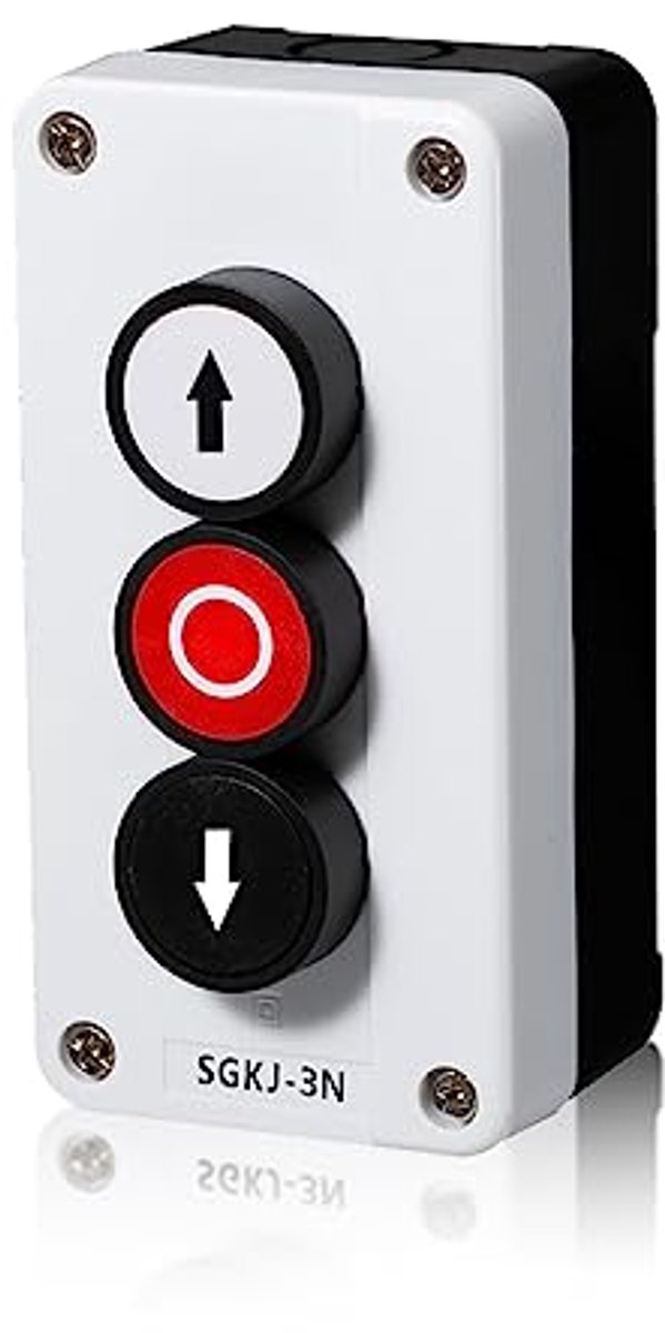 Drukknopstation - Omlaag en Omhoog Knop - IP32 Waterdicht