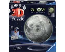 Ravensburger Maan Glow in the Dark - 3D Puzzel