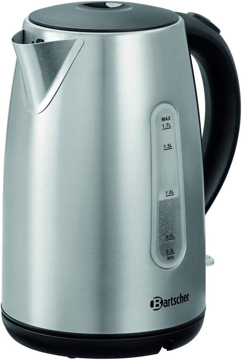 Waterkoker 1.7 Liter RVS Waterkoker met Vermogen