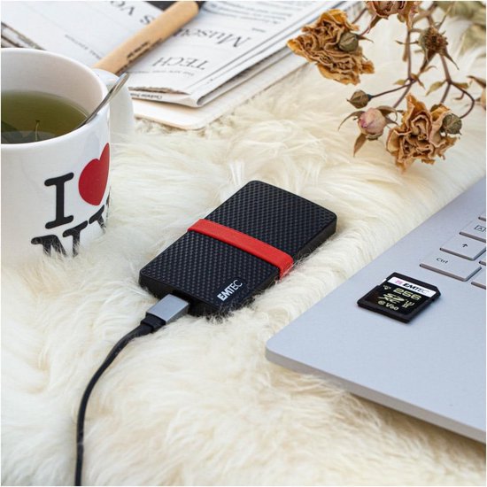Draagbare Externe SSD 1TB Hoge Snelheid USB-C Compatibel — afbeelding 2