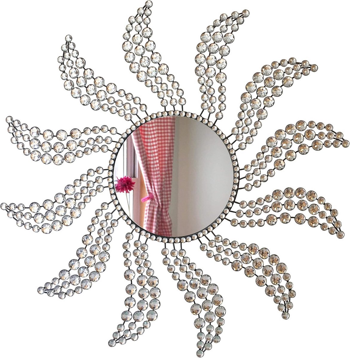 Decoratieve Starburst Wandspiegel in Sunburst Vorm voor Woonkamer en Slaapkamer