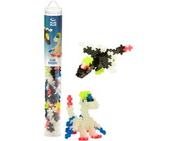 Plus-Plus Glow Dragons Draken – 100 delige bouwset – 4377 – Bouwspeelgoed – Constructiespeelgoed – Set met bouwstenen – Vanaf 5 jaar