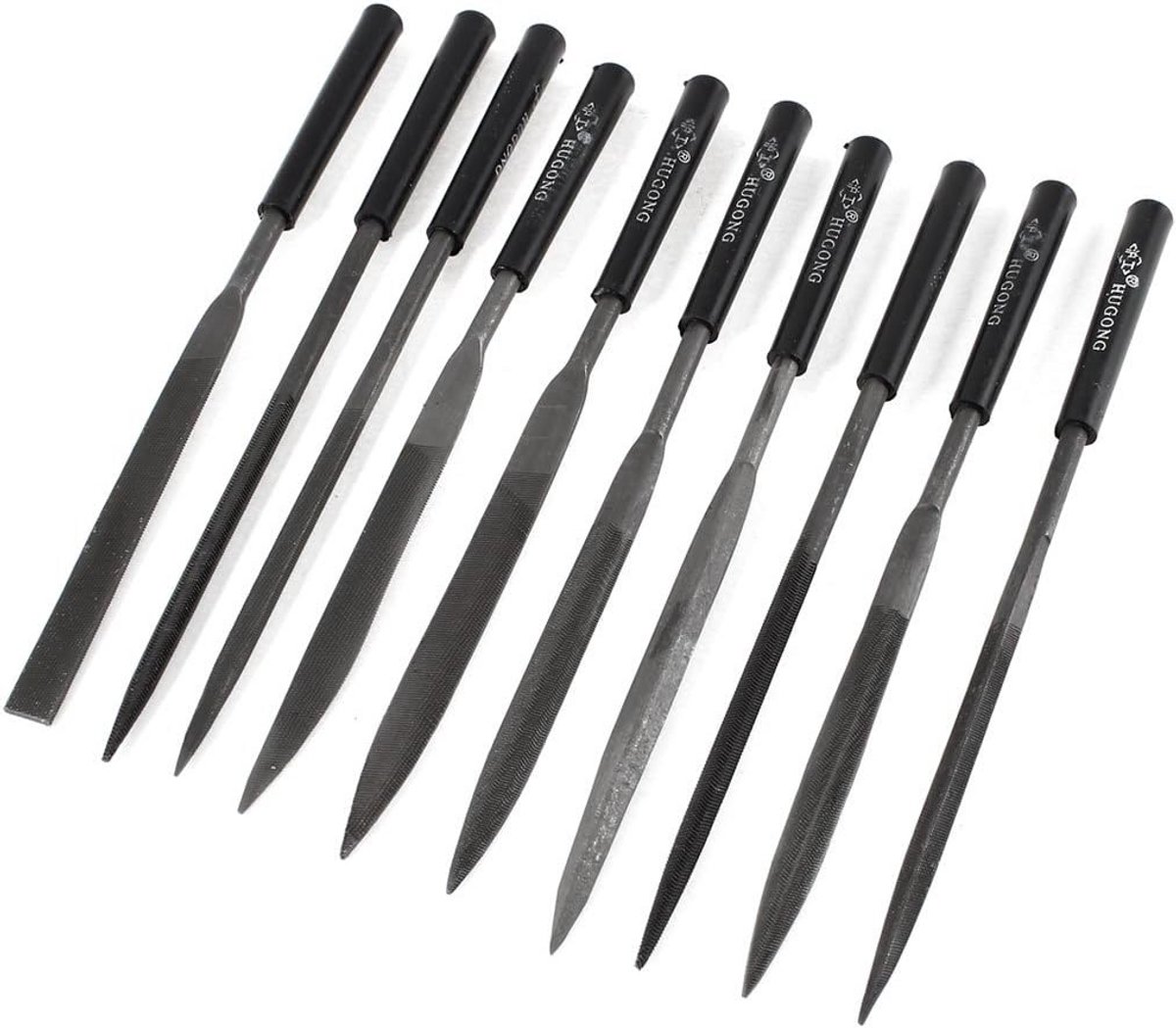 Houtsculptuur Rasp- en Vijlset, 10 Delig Set