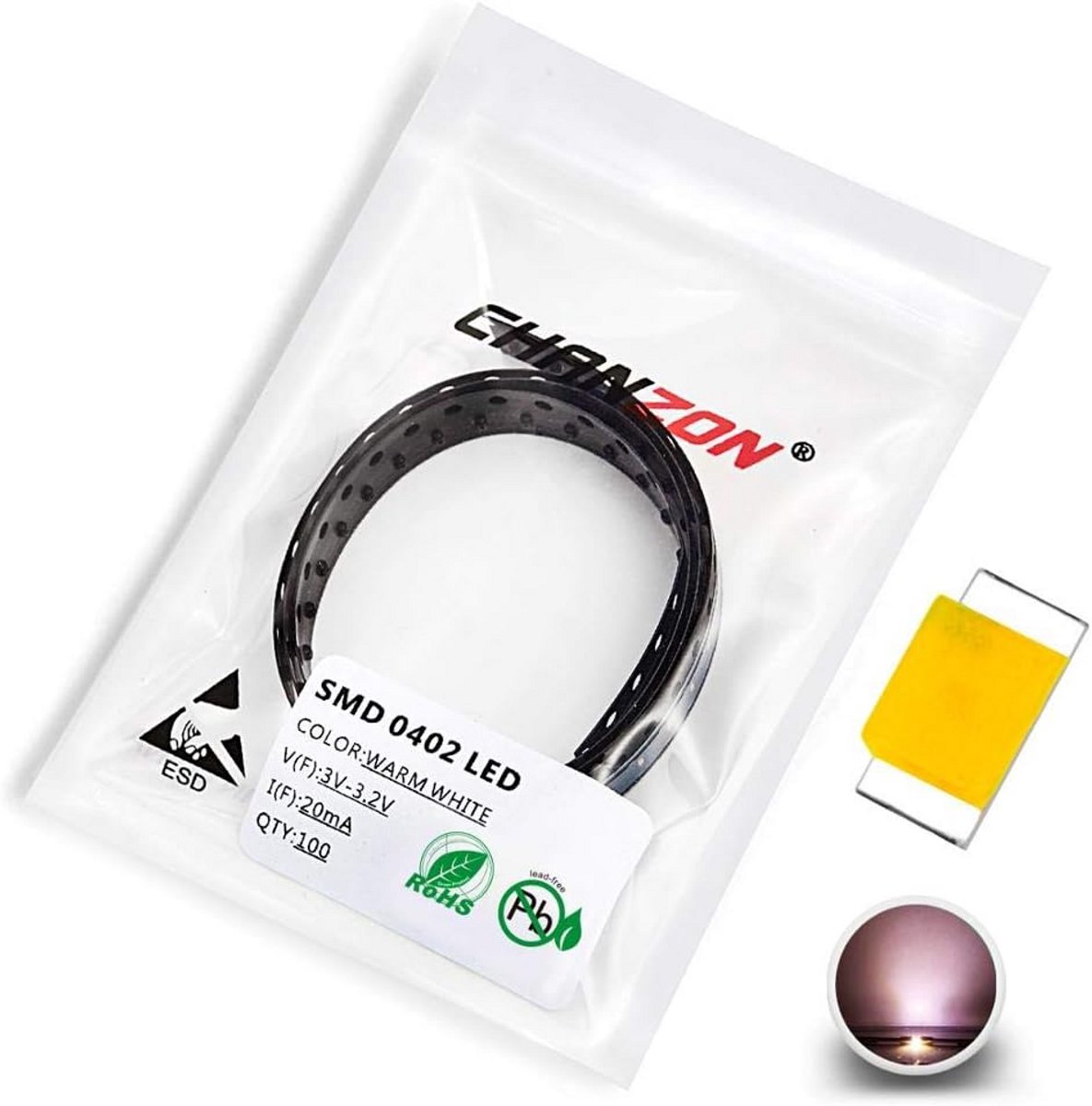 LED Verlichting voor Afzuigkap - Warm Wit (100 stuks)