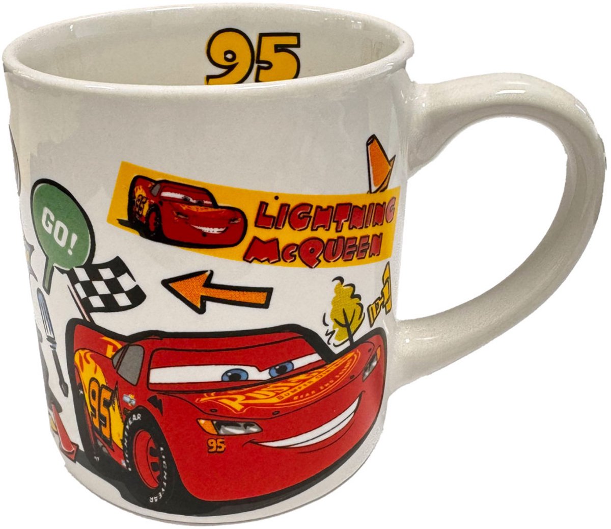 Disney Cars Stickers porseleinen mok 235 ml (8 oz) in Cadeaudoos