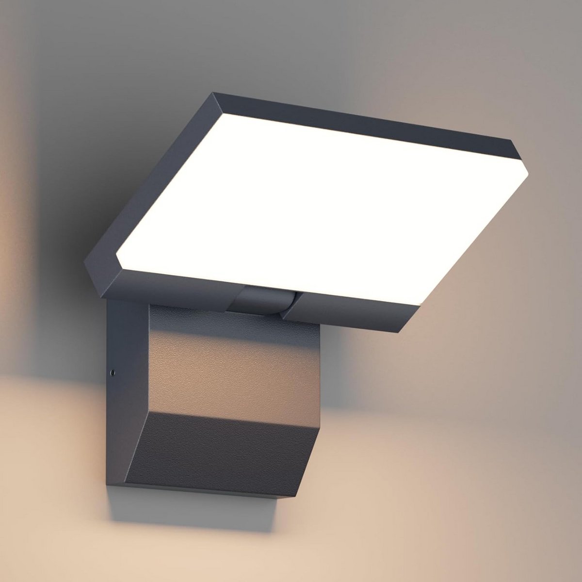 Waterdichte LED Wandlamp voor Buiten IP65 Warm Wit 3000K
