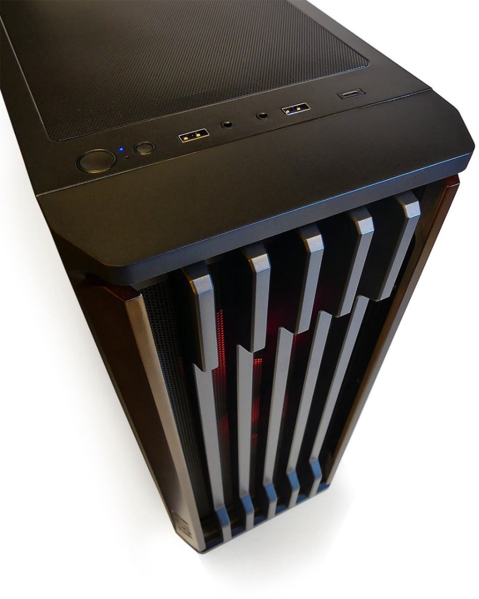 BitBull i9 12900K Gaming PC met Waterkoeling en Walnoothout - afbeelding 3