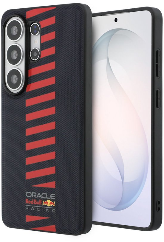 Red Bull Racing Back cover Galaxy S26 Ultra - Magsafe - Meshed PU Leather - Navy van Merkloos — afbeelding 5