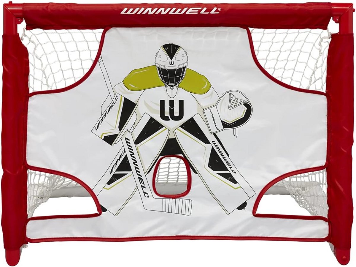 Opvouwbare Mini IJshockeyset met Doel en Accessoires