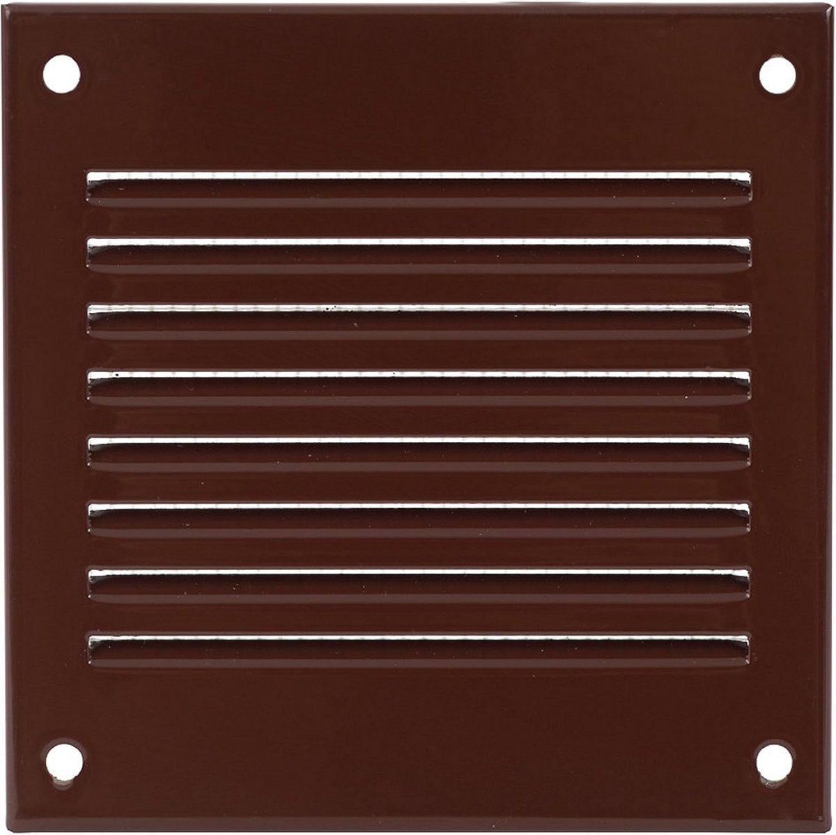 Ventilatie rooster 100mm x 100mm met insectenbescherming