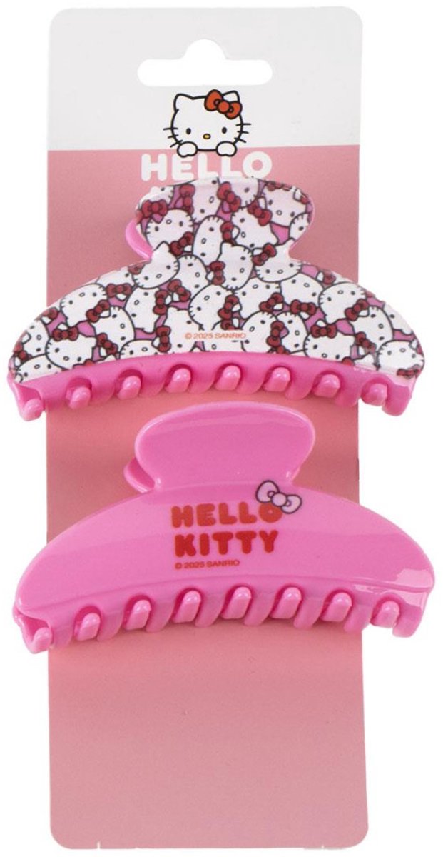 Haarspeldjes Hello Kitty Roze