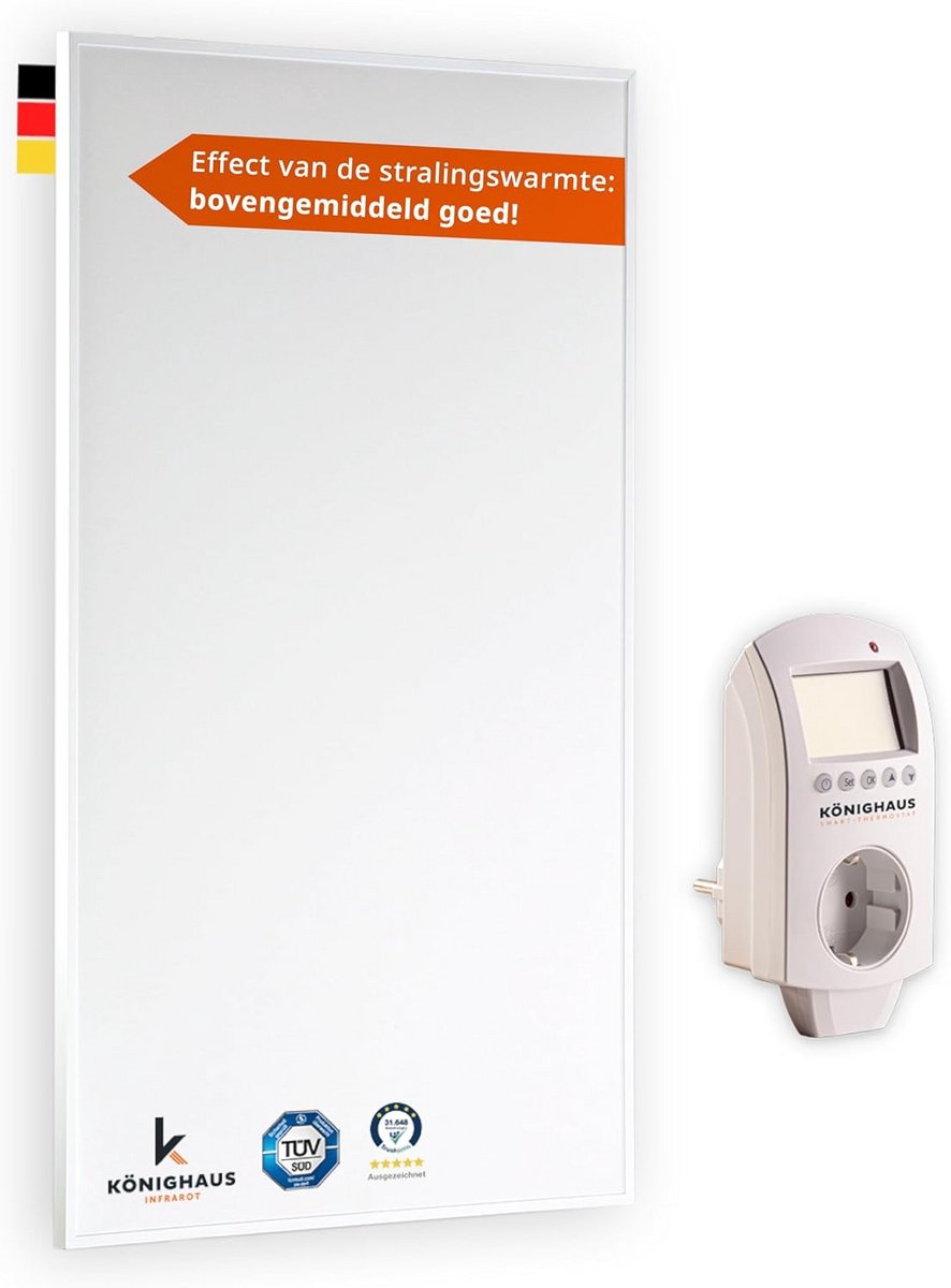 Infrarood Verwarming met Thermostaat voor Binnen - Energiezuinig en Snel Warm