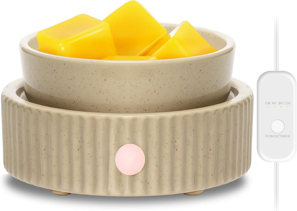 Keramische Elektrische Wax Warmer met Timer voor Geurende Wax