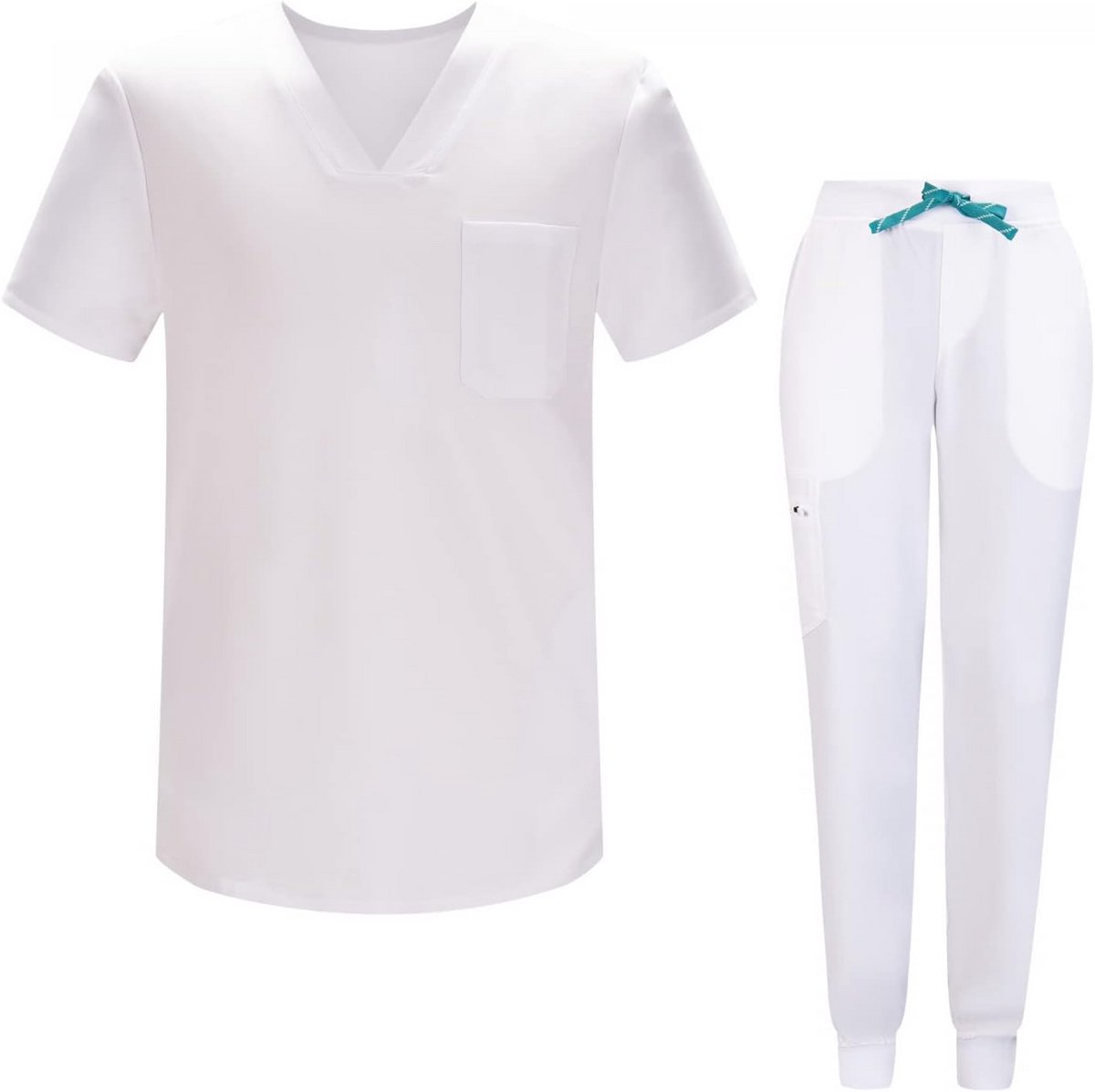 Unisex Zorguniform Set - Medische Kleding voor Dokters en Verpleegkundigen