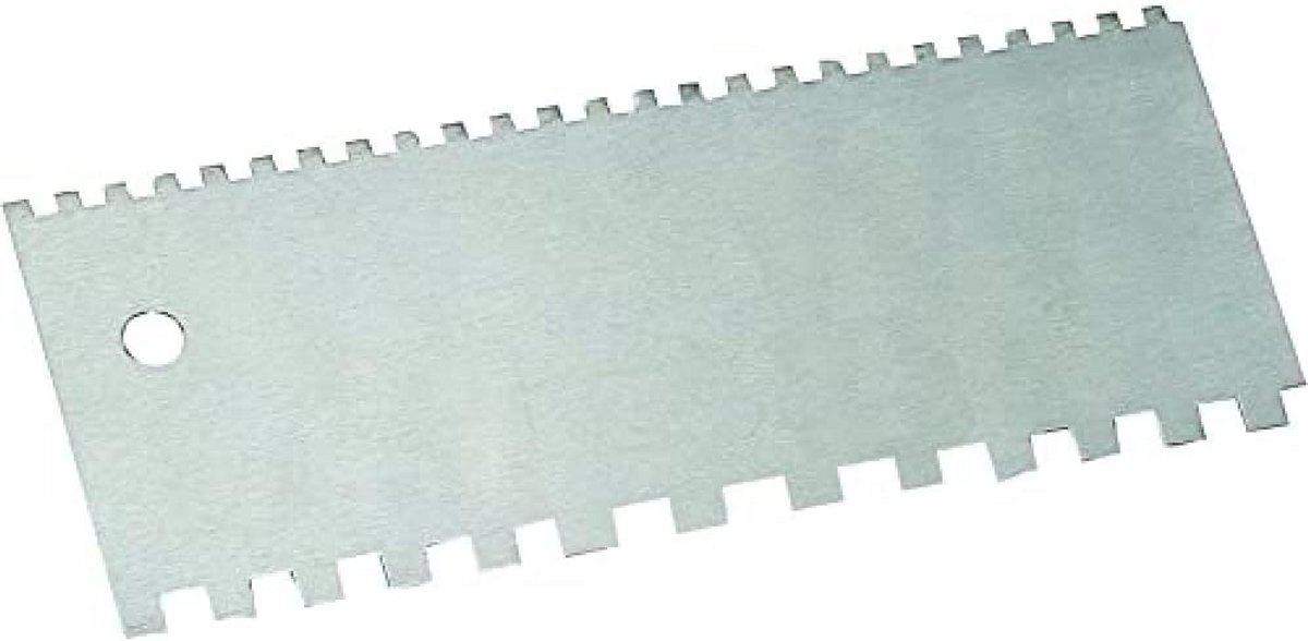 Lijmkam 195x100mm met 5mm en 9mm tanden voor tegelzetwerk