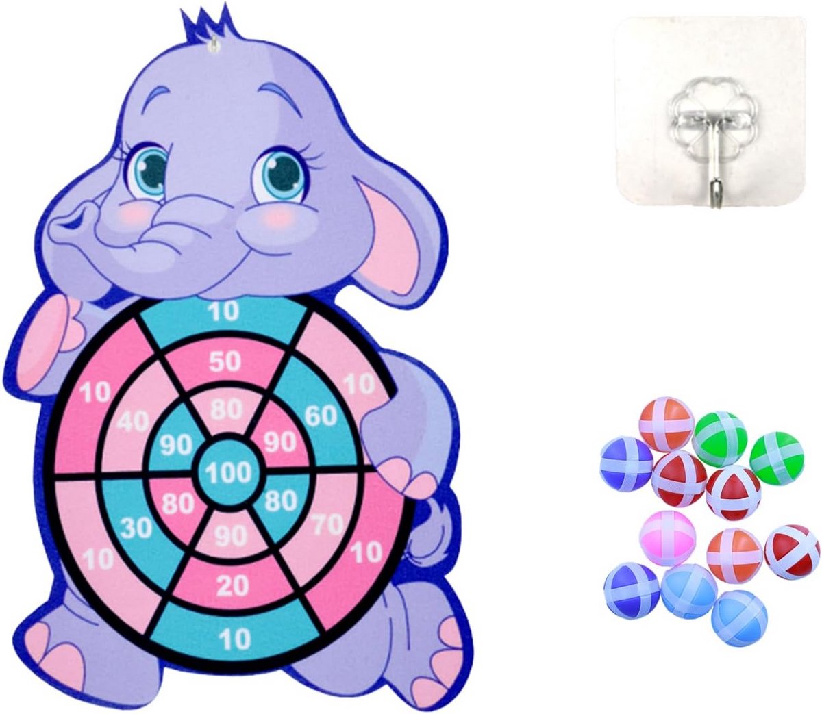 Plakdartbord Spel | Binnen en Buiten Speelgoed voor Kinderen Vanaf 3 Jaar