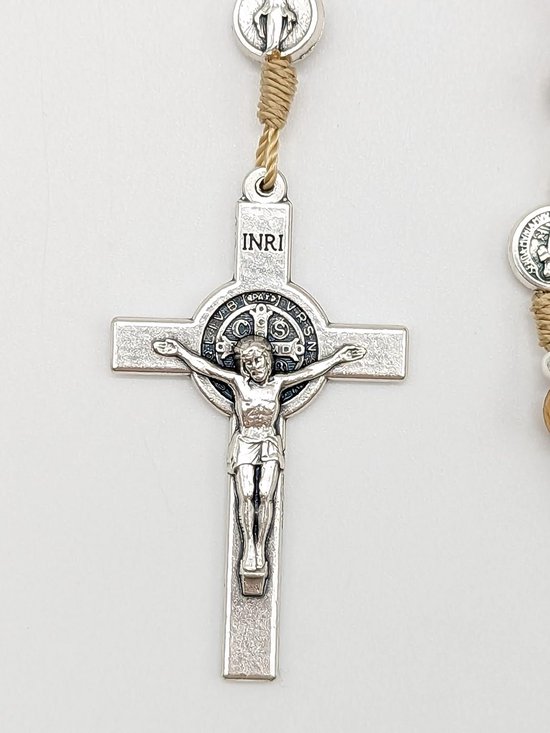 Sint-Benedictus Rozenkrans met Gebed - Katholiek Rozenhoedje van Under Armour — afbeelding 4