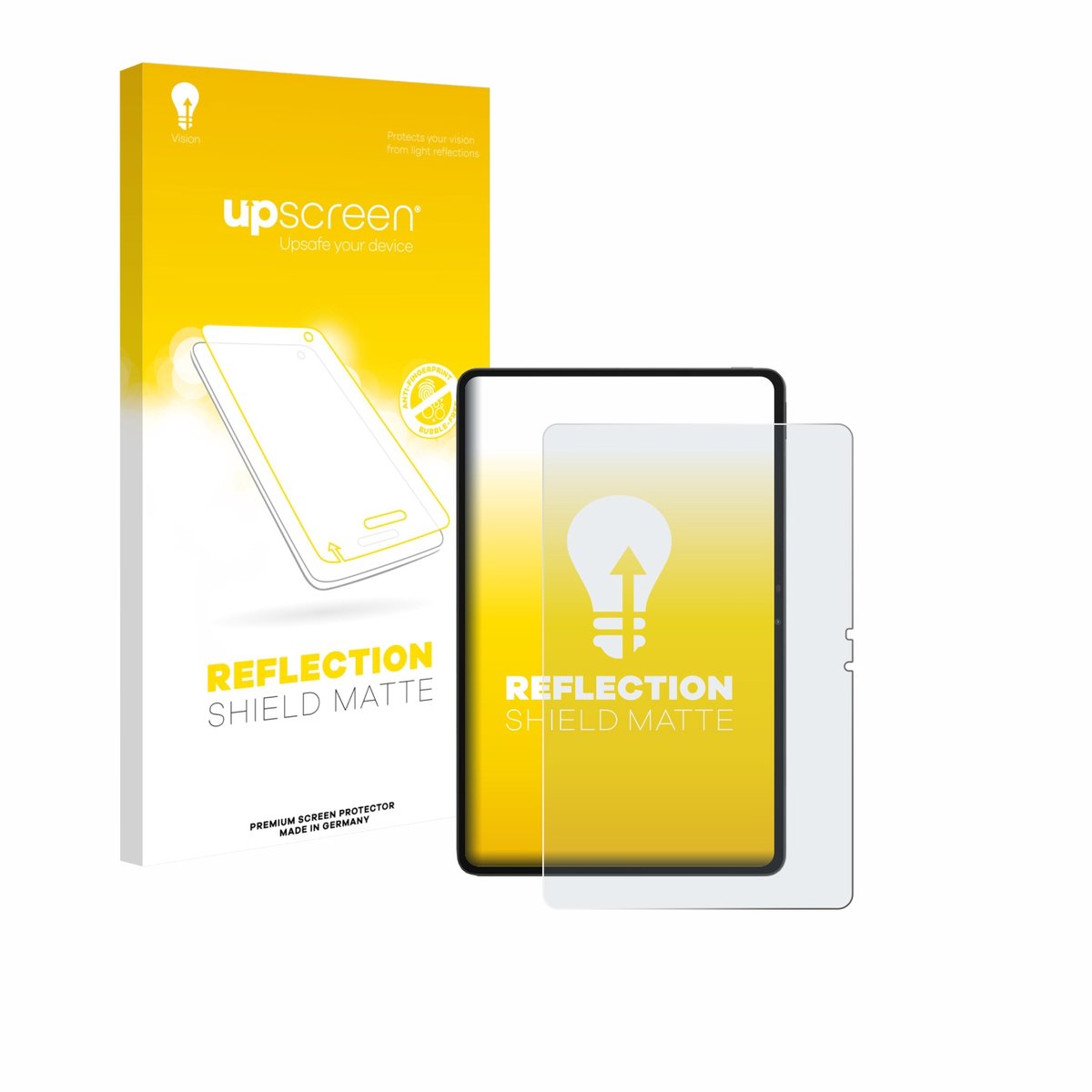 upscreen - Screenprotector voor Blackview MEGA 3 - Folie Beschermfolie anti glare matte