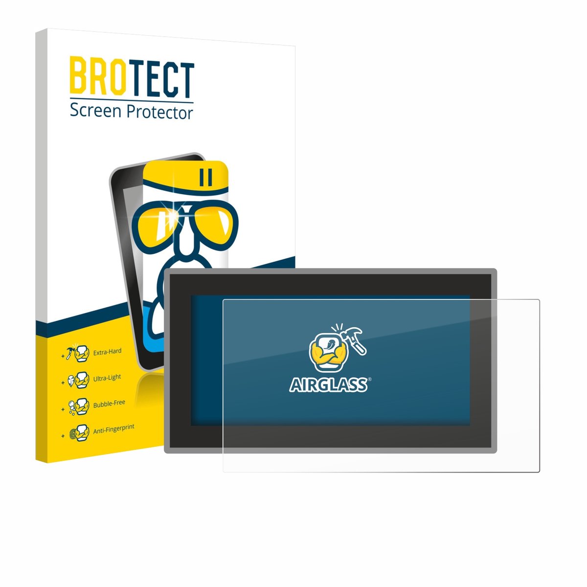 Screenprotector voor Renault Captur 2015-2016 Beschermglas transparant