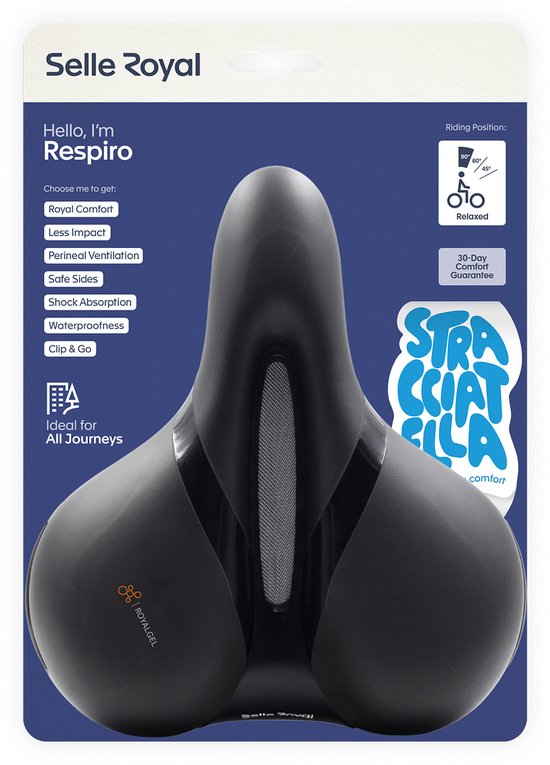 Respiro Stracciatella - Relaxed - Black
